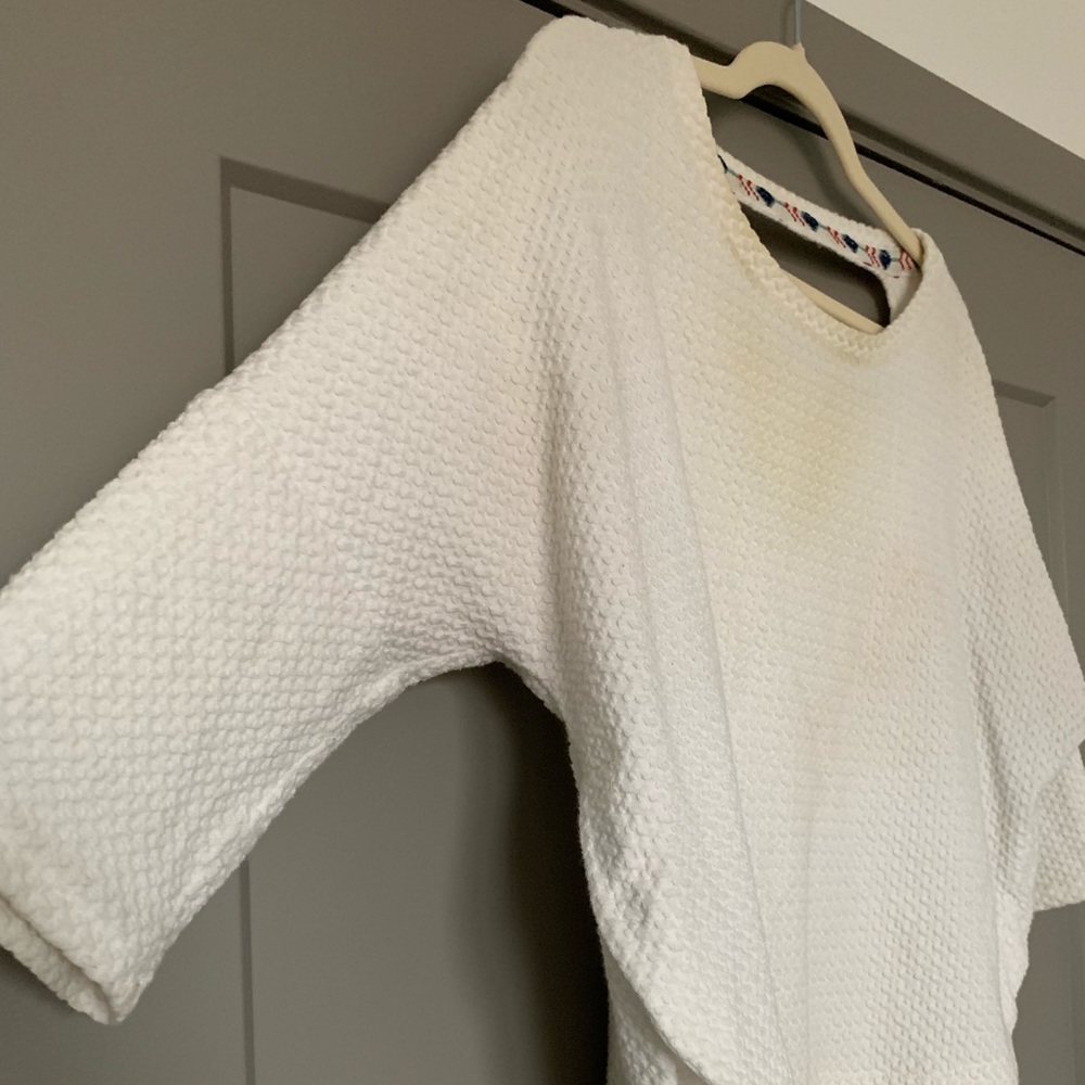 Anthropologie Sweater White - Medium - Picture 2 of 6